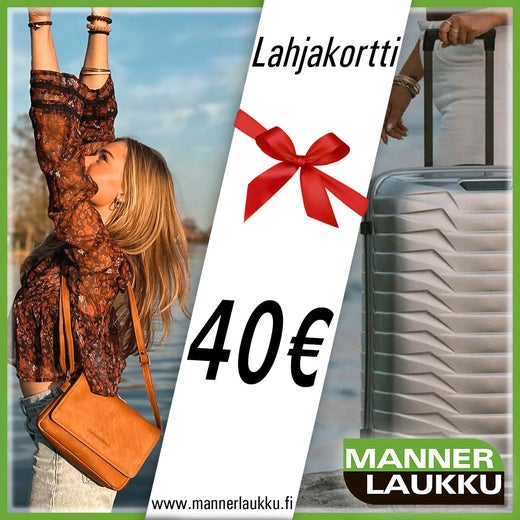 Lahjakortti verkkokauppaan 40&euro;