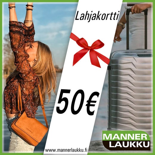 Lahjakortti verkkokauppaan 50&euro;