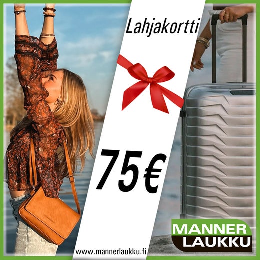 Lahjakortti verkkokauppaan 75&euro;