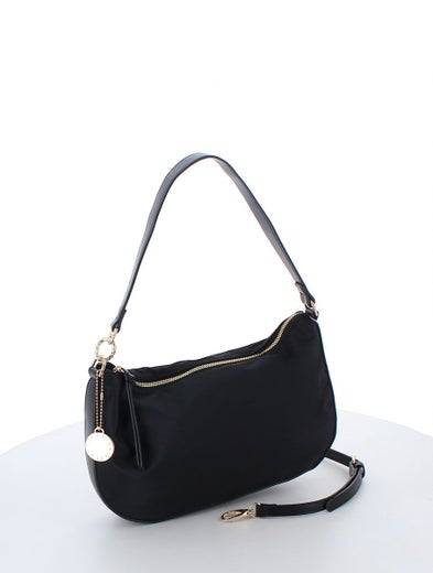 Marina Galanti Cascina, kankainen olkalaukku | musta