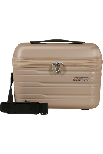 American Tourister | Flashline kova Beauty case, olkahihna (16L) | Ivory gold