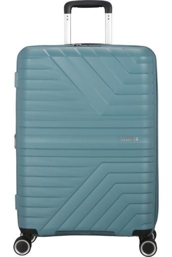 American Tourister Flytwist | Laajennettava matkalaukku 67cm (63-73L, 3,2kg) | Storm blue