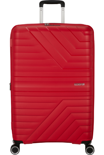 American Tourister Flytwist | Laajennettava matkalaukku 78cm (101-117L, 4kg) | True red
